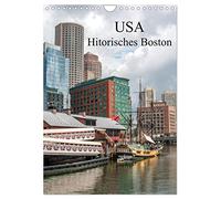 Calendrier 2026 · États-Unis - Boston historique