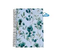 Calendrier 2026 EUCALYPTUS (feuilles) - Grande épaisseur - Format A4 - Fabriqué en Allemagne - Espace généreux pour vos rendez-vous quotidiens - Parfait pour le bureau et la maison