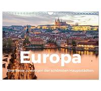 Calendrier 2026 · Europe - Un voyage dans quelques-unes des plus belles