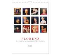 Calendrier 2026 · Florence, Galerie des Offices
