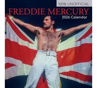 Calendrier 2026 FREDDY MERCURY - QUEEN + offert un agenda de poche