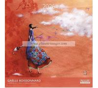 Calendrier 2026 Gaëlle Boissonnard (16 Mois) - Femme Vie Liberté - 30x30 cm (Gd Mod) - 24197 - LEGEREMENT ABIME SUR UN COIN => -60%