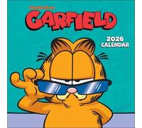 CALENDRIER 2026 GARFIELD - comic strip - Jim Davis + offert un agenda de poche 2026