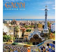 CALENDRIER 2026 GAUDI - ARCHITECTURE - BARCELONE - SAGRADA FAMILIA (FT) + offert un agenda de poche