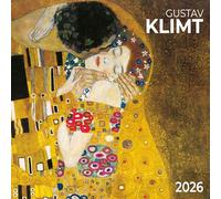 CALENDRIER 2026 GUSTAVE KLIMT AVEC MAXI POSTER 30X60cm (tsh ap) ART - PEINTURE - KLIMT+ offert un agenda de poche