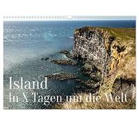 Calendrier 2026 · Islande - Le tour du monde en X jours