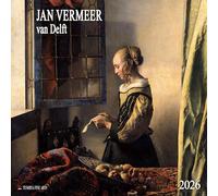 Calendrier 2026 Jan Vermeer peintre hollandais (TS) + offert un agenda de poche