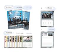 Calendrier 2026 KPOP Ae-Spa I-LLIT Seven-Teen, calendrier de bureau EN-hypen T-XT NCt-WISH (T-xt)