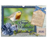 Calendrier 2026 · Le calendrier poétique des oiseaux