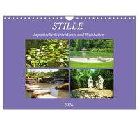 Calendrier 2026 · Le silence. Art des jardins japonais et sagesse