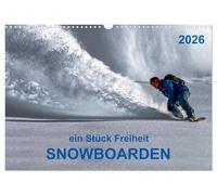Calendrier 2026 · Le snowboard - un morceau de liberté