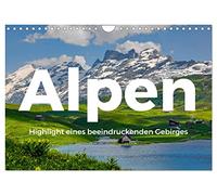 Calendrier 2026 · Les Alpes - point culminant d'une impressionnante chaîne