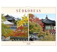 Calendrier 2026 · Les couleurs d'automne de la Corée du Sud
