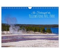 Calendrier 2026 · Les couleurs du parc national de Yellowstone