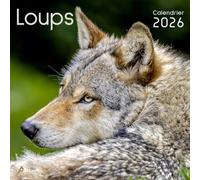 CALENDRIER 2026 Loup sauvage louveteau (los) +offert un agenda de poche 2026