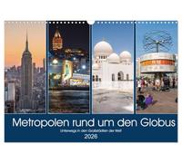 Calendrier 2026 · Métropoles autour du globe