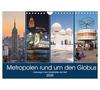 Calendrier 2026 · Métropoles autour du globe