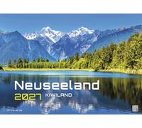 Calendrier 2026 Nouvelle-Zélande - Kiwiland - Calendrier mural de qualité supérieure au format A3 (environ 42 cm x 30 cm)