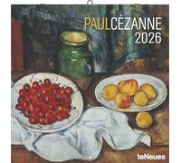 CALENDRIER 2026 Paul CEZANNE - IMPRESSIONNISTE- FORMAT 30x30cm (TN) + offert un agenda de poche