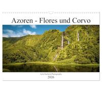 Calendrier 2026 · Paysages des Açores - Flores et Corvo