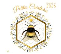 CALENDRIER 2026 Petites Créatures Insectes Dessins (los) +offert un agenda de poche 2026