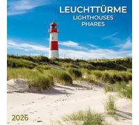 Calendrier 2026 Phare maritime AVEC MAXI POSTER 30X60cm (tsh ap) + offert un agenda de poche