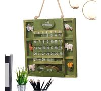 Calendrier 2026 - Planificateur annuel décoratif avec aperçu d'anniversaire - Calendrier mensuel - Pour chambre de fille, salon, cuisine, appartement, salle de classe, salle de réunion
