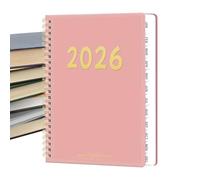 Calendrier 2026, planificateur journalier 2026, 12 mois, pour l'école, le travail, les femmes, les enseignants, la famille, la maison, l'université