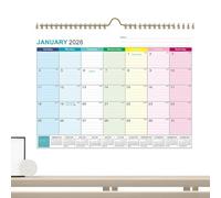 Calendrier 2026 Planificateur Mensuel En Carton Épais Pour Maison Bureau | Calendrier Mensuel 2026-2027 Planificateur Pour Maison Bureau École Rendez-vous Planning Académique Noël Et Nouvel