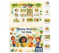 Calendrier 2026 pour - Calendrier intelligent pour tout-petits, planificateur interactif de dessin animé pour école, salle de classe, chambre à coucher, salon
