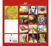 CALENDRIER 2026 SALVADOR DALI - ART - DALI -SURREALISME (sg) + offert un agenda de poche 2026