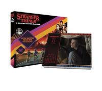 Calendrier 2026 Stranger Things avec boîte à l'heure