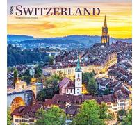 CALENDRIER 2026 SUISSE - MONT BLANC - ZURICH - CHALET SUISSE - MONTAGNE + offert un agenda de poche 2026