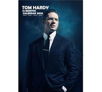 Calendrier 2026 Tom Hardy, format A3, à spirales, en couleur, lot d'autocollants pour calendrier gratuit.