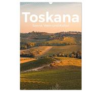Calendrier 2026 · Toscane - soleil, vin et culture