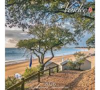 CALENDRIER 2026 VENDEE PLAGE - NOIRMOUTIER - VENISE VERTE - plage vendéenne (AJZ04) + offert un agenda de poche 2026