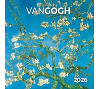 Calendrier 2026 Vincent Van Gogh art AVEC MAXI POSTER 30X60cm (tsh ap) + offert un agenda de poche
