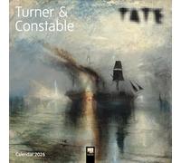 CALENDRIER 2026 WILLIAM TURNER - ART - ROMATISME - aquarelle (FT) + offert un agenda de poche