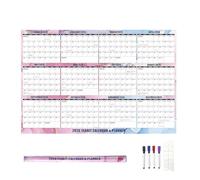 Calendrier 2026 - Year of the Horse Wall Calendar | Planner à la main avec papier épais et écriture lisse | Calendars for Schedule Planning, Home, Entryway, Office, School, Living Room