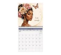 Calendrier 2027 12 Mois Planificateur Mensuel Grandes Cases Drôle
