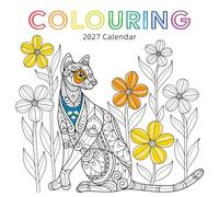 CALENDRIER 2027 A COLORIER - COLORIAGE (sg) + offert un agenda de poche 2027