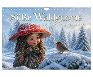 Calendrier 2027 · Adorables gnomes des bois - Petites âmes, grands miracles | Accompagnez ces petits êtres dans leurs aventures touchantes au cours d'une… · DIN A4 paysage · CALVENDO Calendrier mural