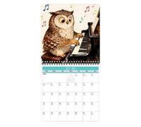 Calendrier 2027 Agenda Semainier Mignon Aquarelle Épais