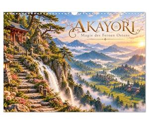 Calendrier 2027 · Akayori : la magie de l'Extrême-Orient | L'Extrême-Orient magique en douze images · DIN A3 paysage · CALVENDO Calendrier mural