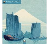 CALENDRIER 2027 ART JAPONAIS - HOKUSAI - HIROSHIGE - ESTAMPE - (FT) + offert un agenda de poche
