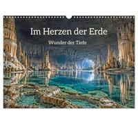 Calendrier 2027 · Au cœur de la Terre - Les merveilles des profondeurs | Des univers naturels spectaculaires aux profondeurs de la terre · DIN A3 paysage · CALVENDO Calendrier mural