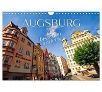 Calendrier 2027 · Augsbourg - un peu différente | Vues peu communes d'Ausgbourg · DIN A4 paysage · CALVENDO Calendrier mural