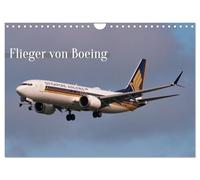 Calendrier 2027 · Avions Boeing | Un calendrier mensuel pour l'année 2025 sur le thème des avions Boeing · DIN A4 paysage · CALVENDO Calendrier mural