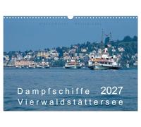 Calendrier 2027 · Bateaux à vapeur du lac des Quatre-Cantons