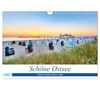 Calendrier 2027 · Belle mer Baltique - Impressions tout au long de l'année | Dans la glace, dans la tempête ou au lever du soleil · de magnifiques images de… · DIN A4 paysage · CALVENDO Calendrier mural
